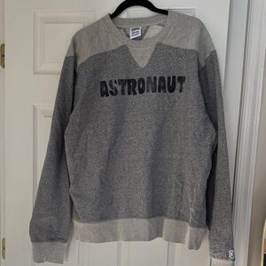 Billionaire Boys Club Gray Astronaut Crewneck Sweater